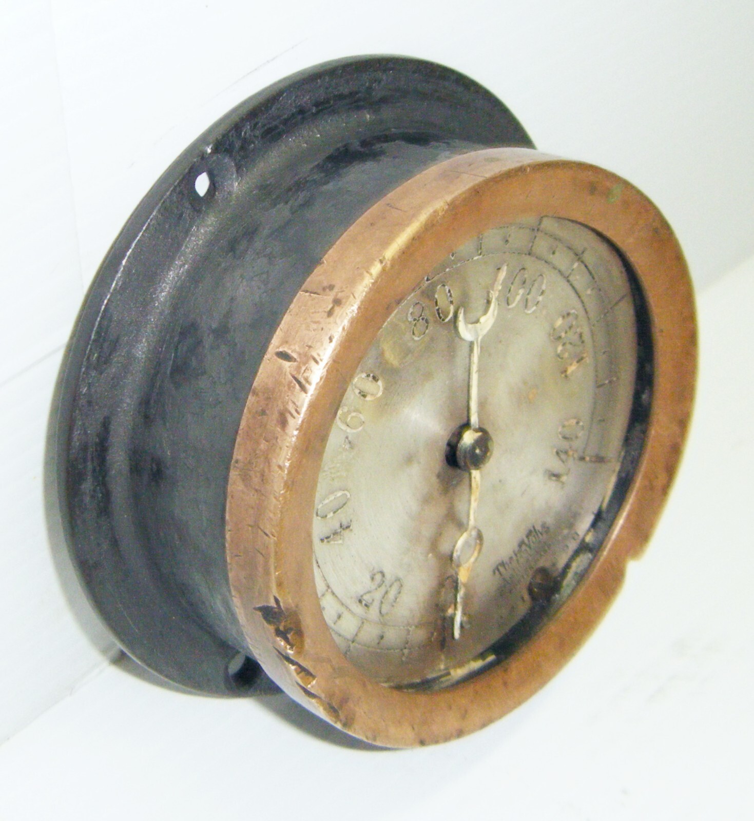 Vintage/Antique 1914 – The Ashton Valve Co. 4 in. Pressure Gauge No. 261 298