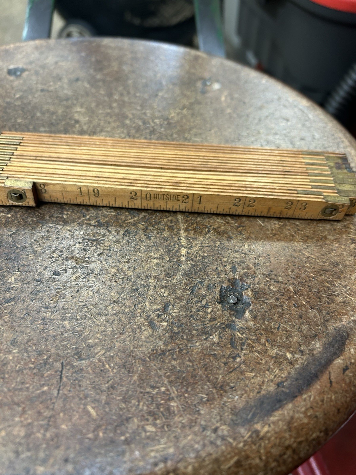 VINTAGE INTERLOX 72″ WOOD SLIDING RULER Dahl MFG. MASTER Slide RULE MFG. USA