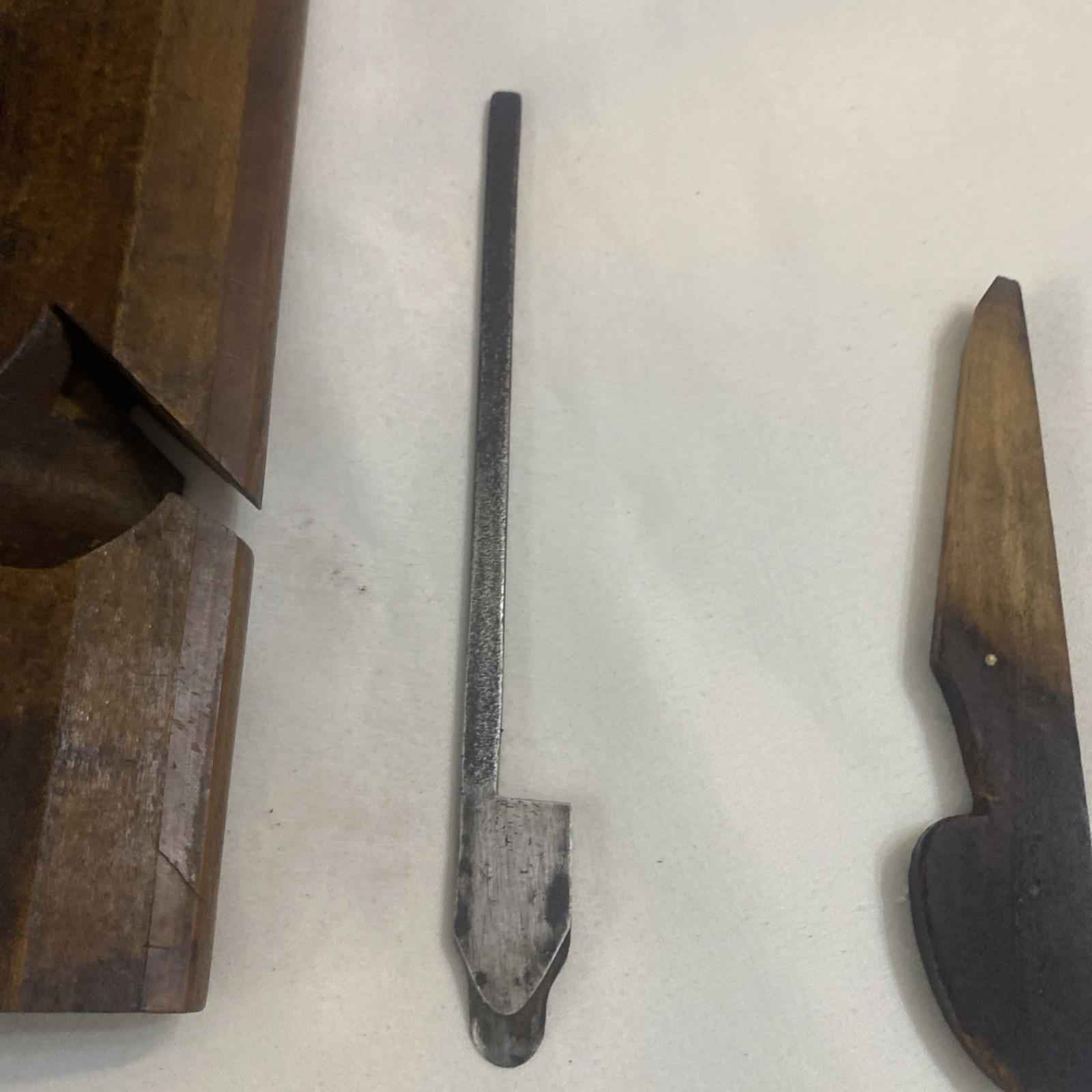 Antique Tool Wooden Moulding Plane Made A C Bartlett Oho USA Working