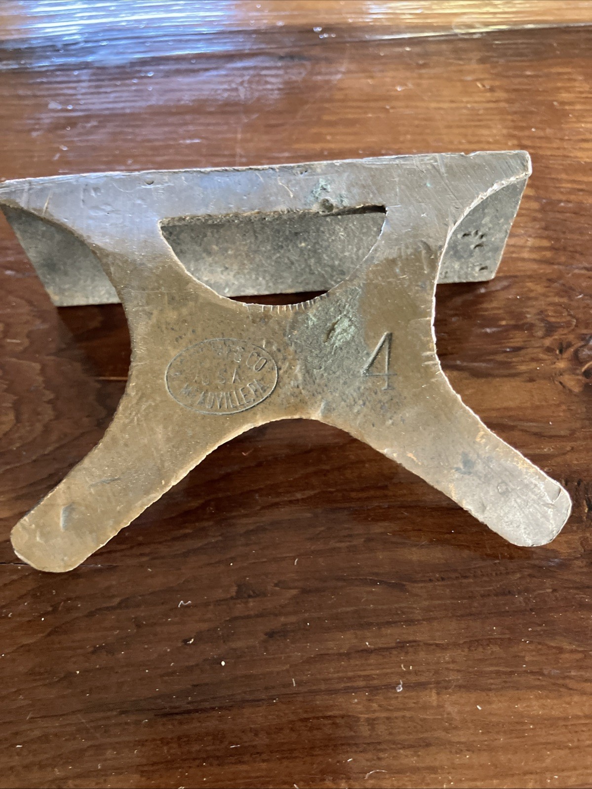 Original Yost Bench Vise Brass Jaw (1) USA Made Meadville PA