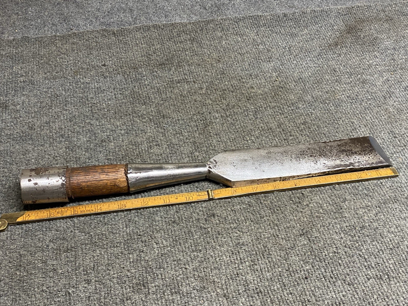 Vintage PS & W 2” Timber Framing Slick Chisel Sharp And Ready For Work USA Pexto