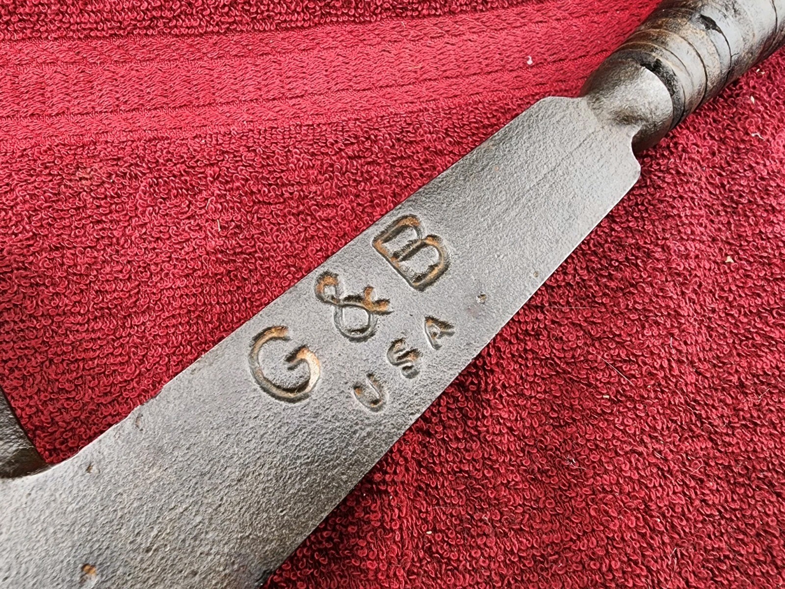 Vintage G & B (Gilbert & Becker) Slate Roofing Hammer