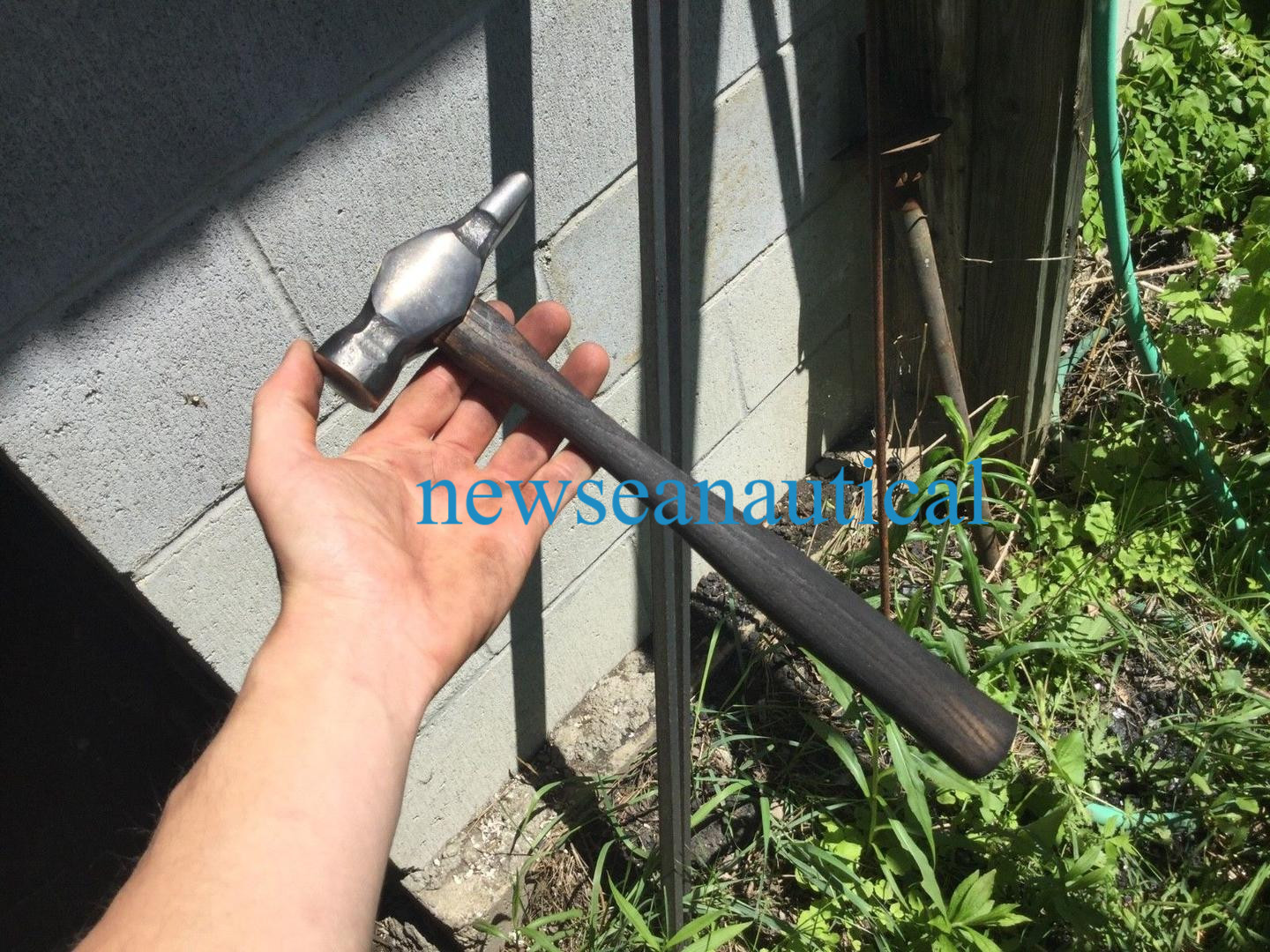 hand forged crosspein hammer 22oz Head, Blacksmith hammer, Blacksmith hammer