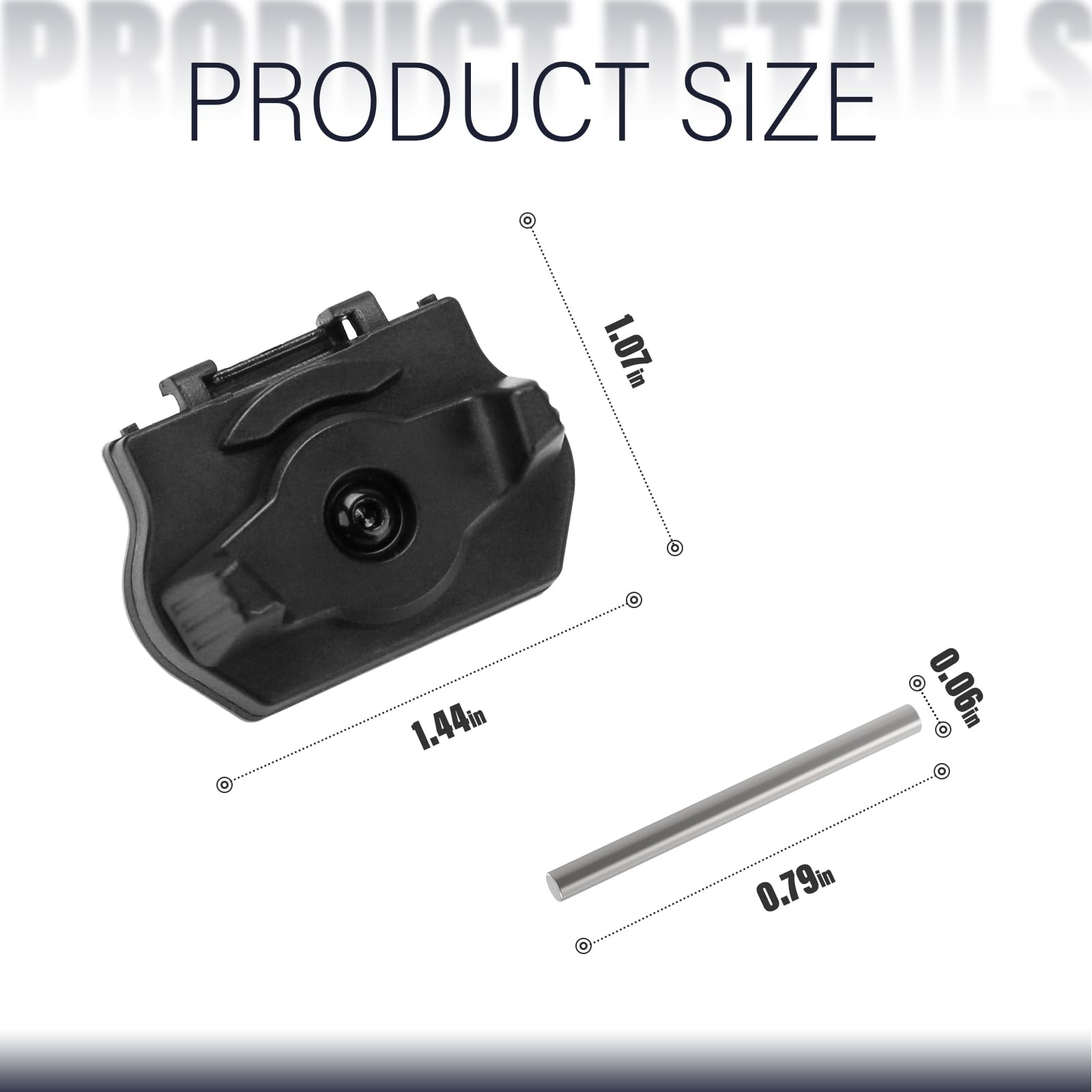 Trdzi TLR1 HL Battery Door Replacement for Streamlight and TLR2…