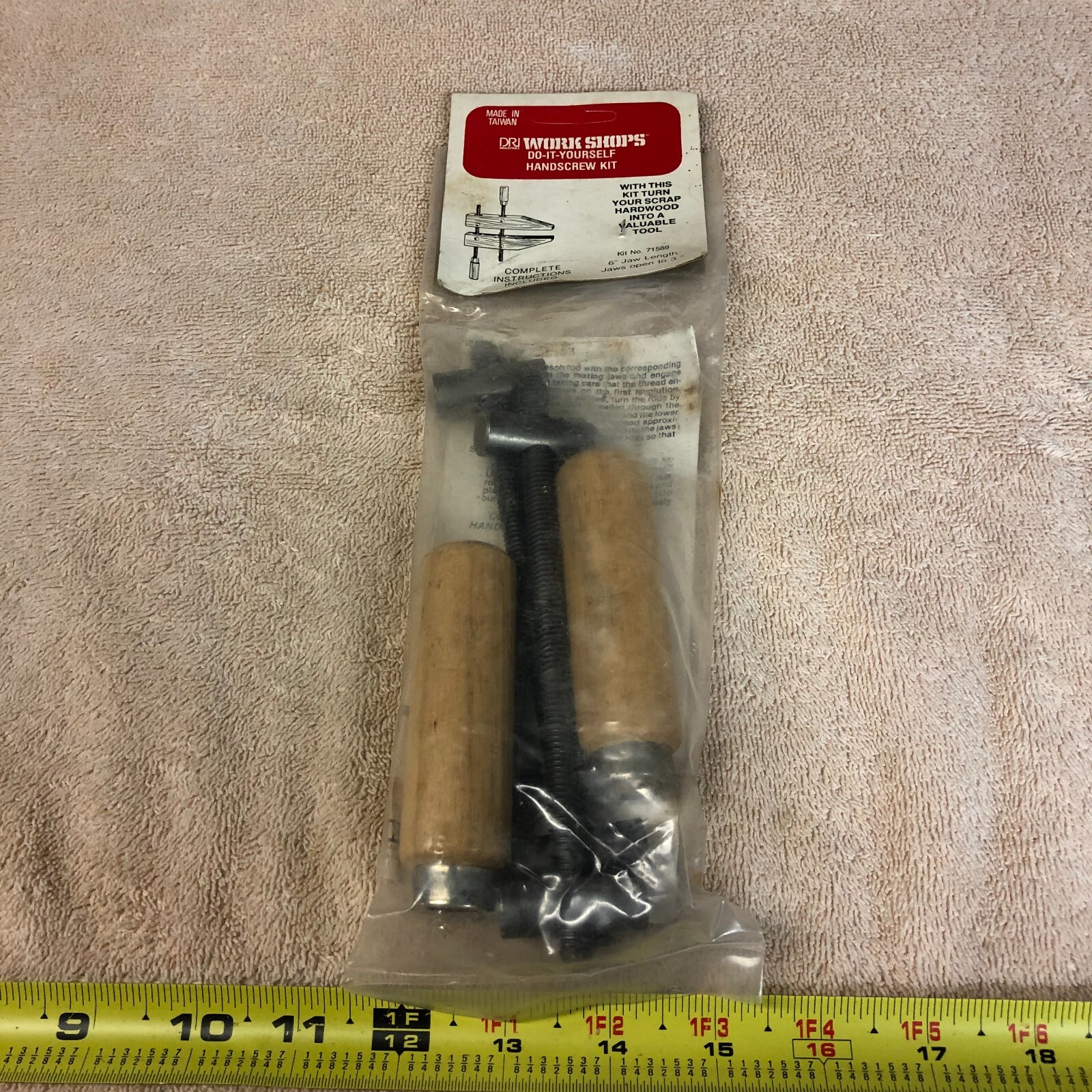 DRI INDUSTRIES WORKSHOP DO-IT-YOURSELF HANDSCREW KIT