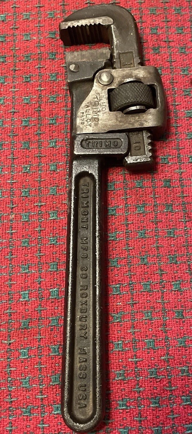 Vintage Trimco 10 Adjustable Pipe / Monkey Wrench USA 🇺🇸 Trimont Nice!