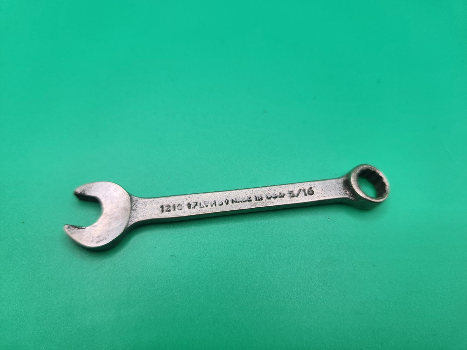 Vintage Plomb Tools 1210 5/16″ Combination Wrench Plumb Plvmb USA