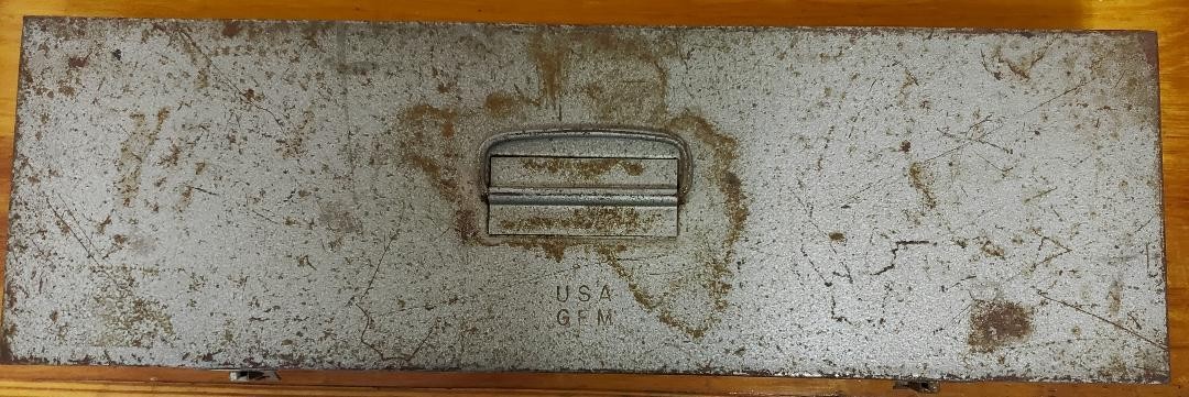1960-70 28 PIECE MIXED BRAND 1/2 RATCHET W/20 12POINT SOCKETS & 7 EXT CASE USA