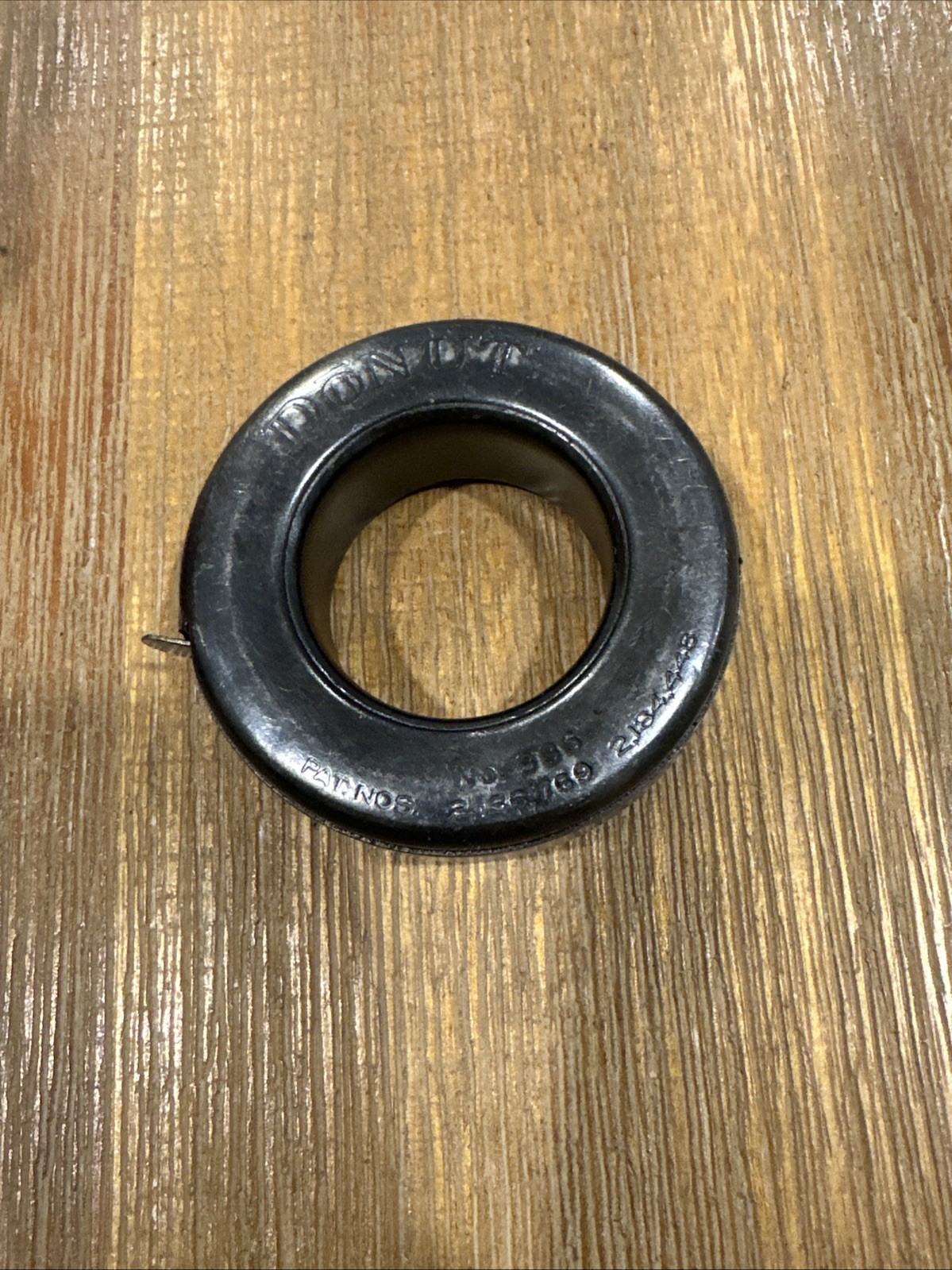 VINTAGE LUFKIN No.986 DONUT TAPE MEASURE THE LUFKIN RULE Co
