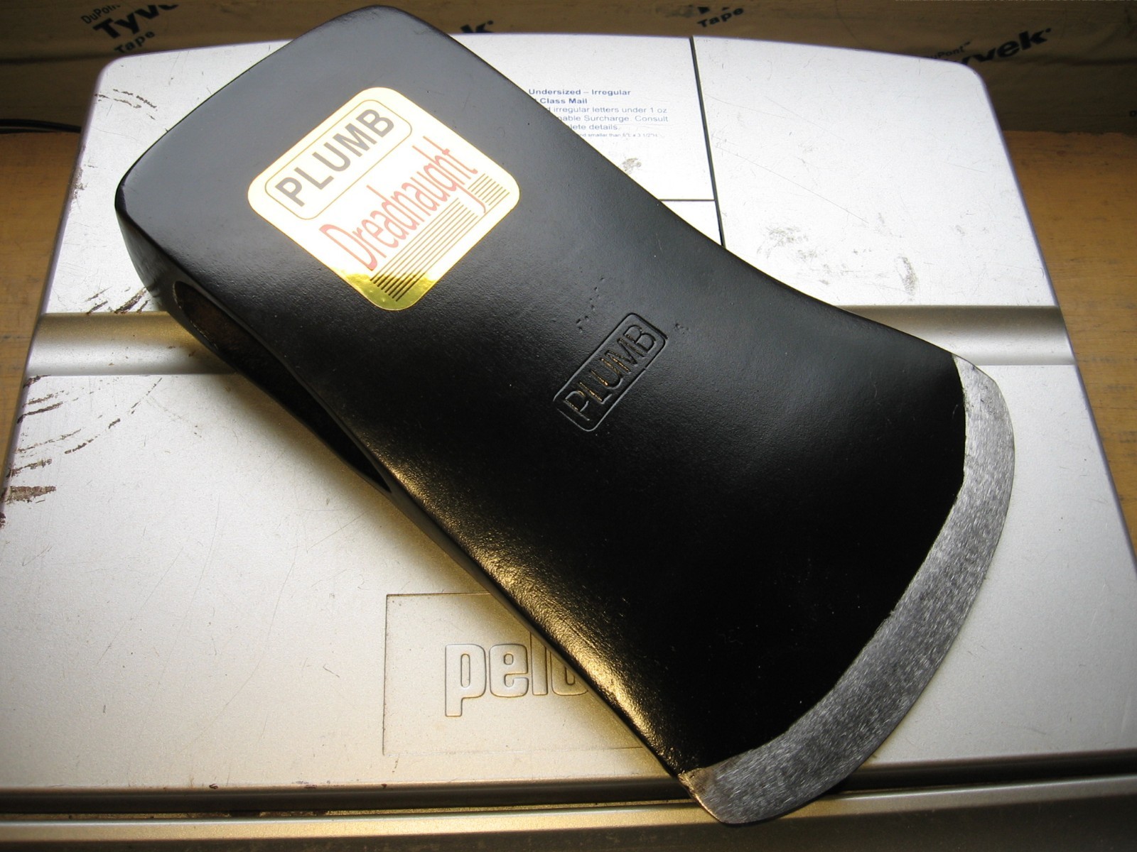PLUMB MICHIGAN PATTERN RESTORED 7 1/2″ X 4″ X 3lbs. 13oz