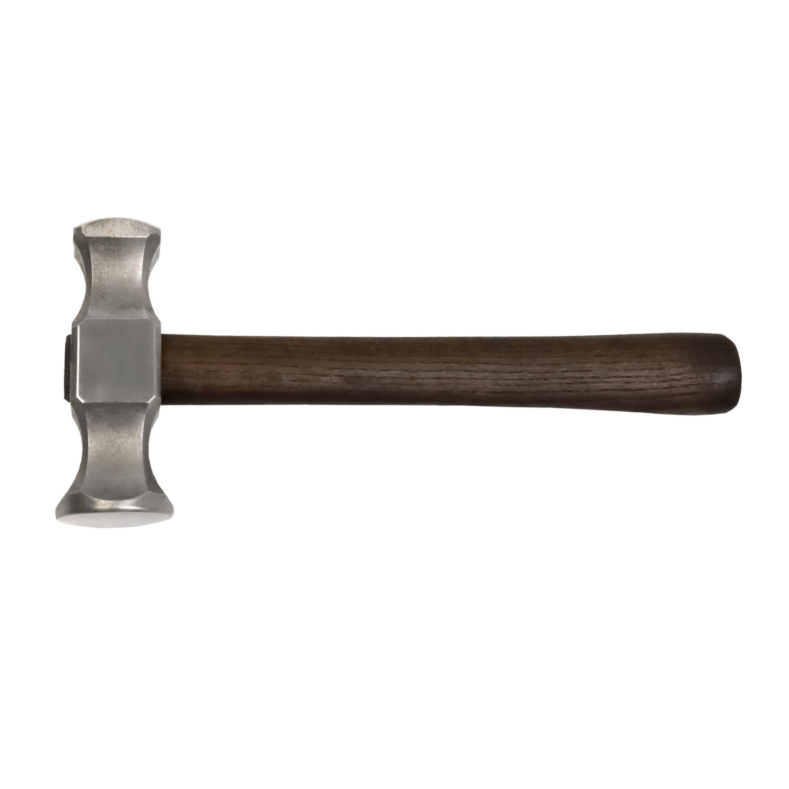 Blacksmith Rounding Hammer 2lb Hand Forged High Carbon Steel Double Face