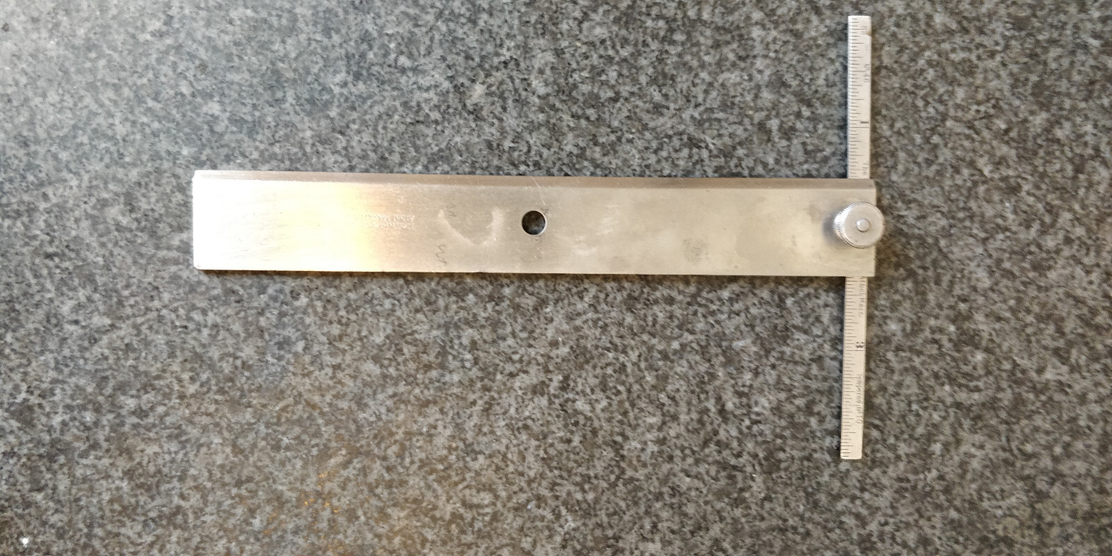 Vintage L S Starrett No 46 46C Machinists Depth Gage