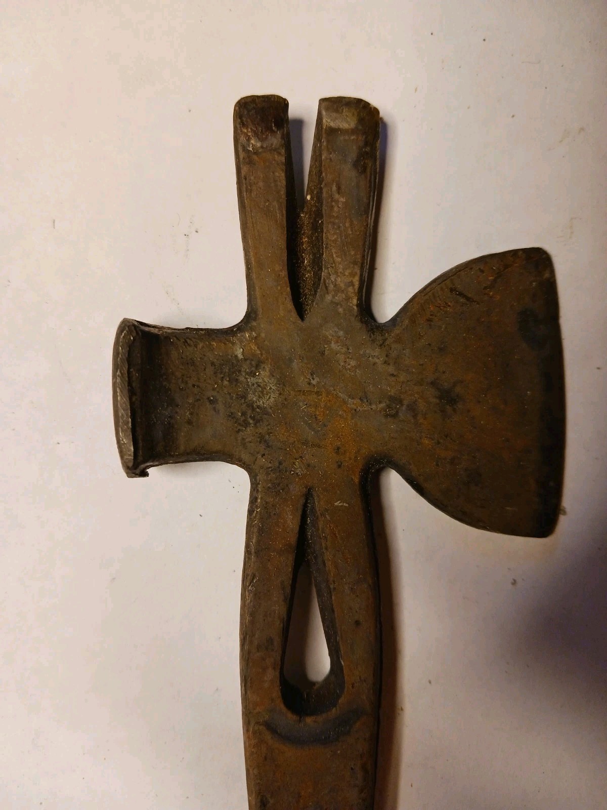 Vintage Cast Iron Bridgeport Tomahawk Junior Hatchet Tool Axe Camping Survival