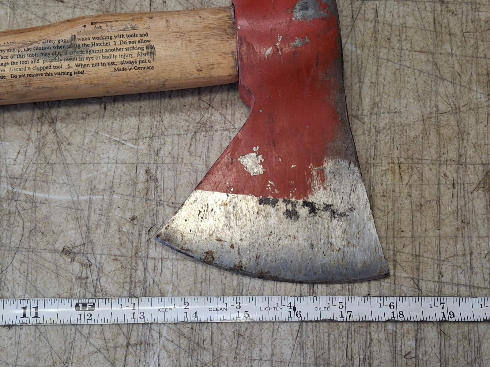 Helko Tools International HUNTER P94549 Fireman’s Hatchet Axe Made in Germany