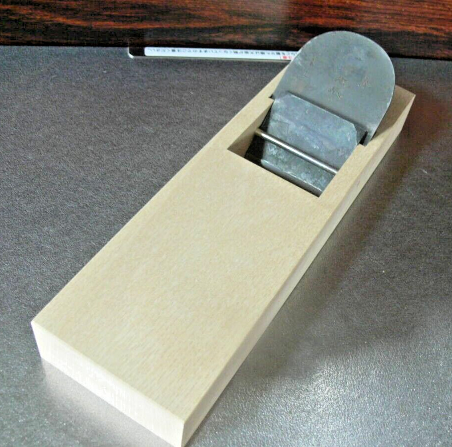 Genju Funahiro Kanna Koshun Japanese Smoothing Hand Plane 70mm W/ Box Unused