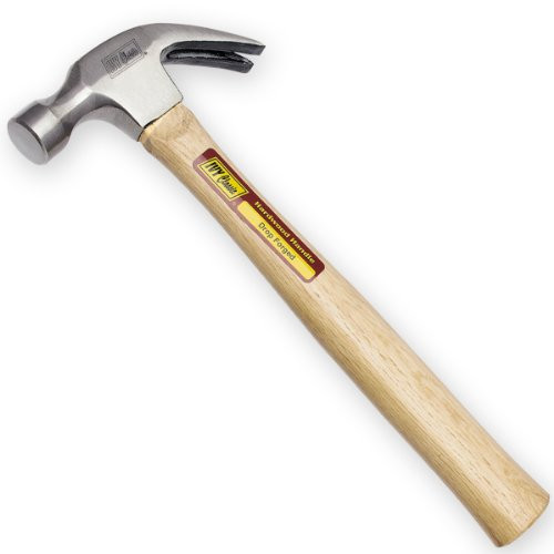 15600 8 oz. Curved Claw Hardwood Handle Hammer