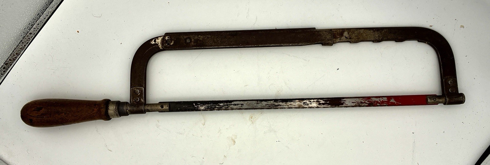 Very Early ANTIQUE LS. STARRETT CO. USA HACKSAW #144 CIR. EARLY 1900