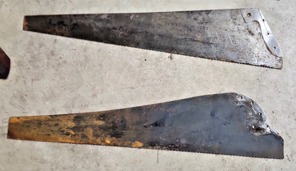 Hand Saw Blades Lot of 15 Woodworking Tools Disston Warranted Superior Others