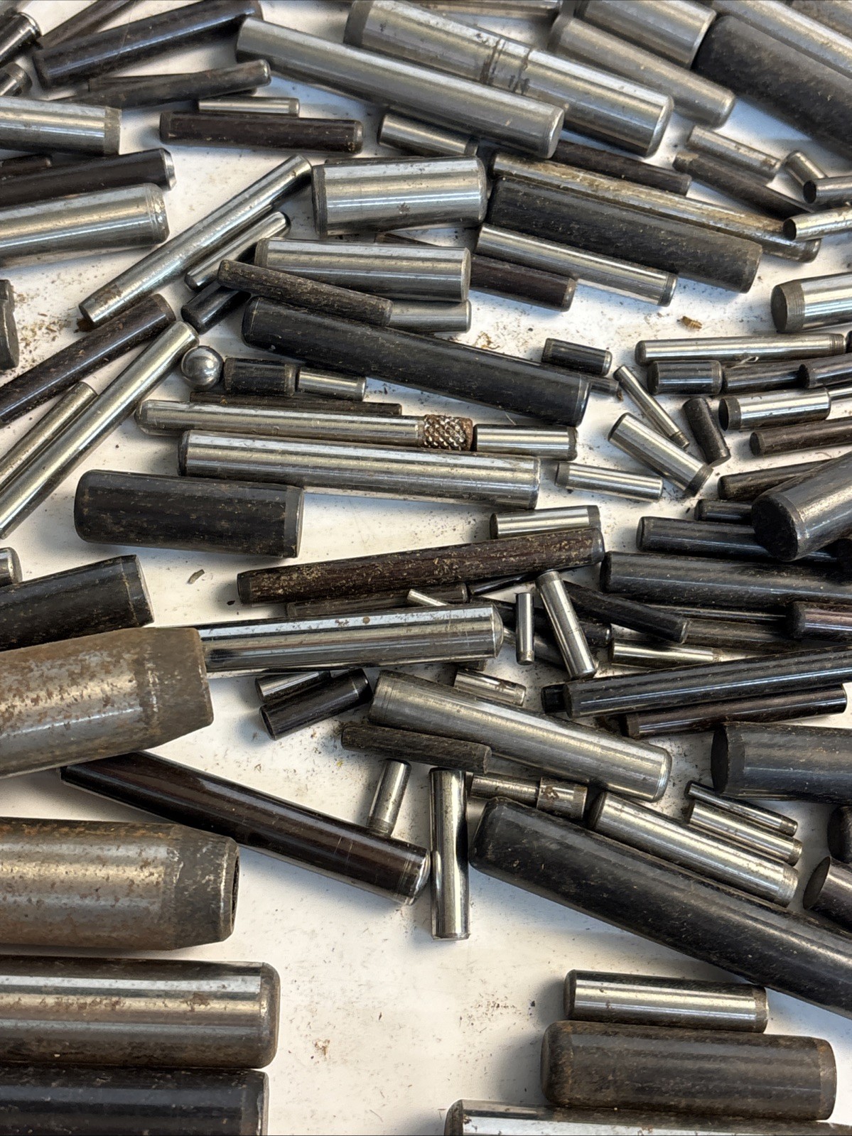 Vintage Precision Machinist Fixture Dowel Pin Lot 10 Lbs 1/8” to 5/8” Assorted
