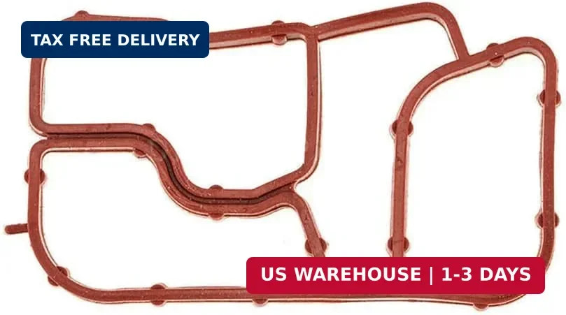 2pcs 06J115441 06J117070, Engine Oil Cooler Gaskets, Compatible with Audi A3 A4