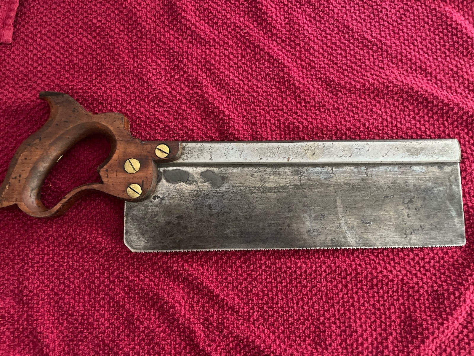 Miter Hand Saw Richardson medallion