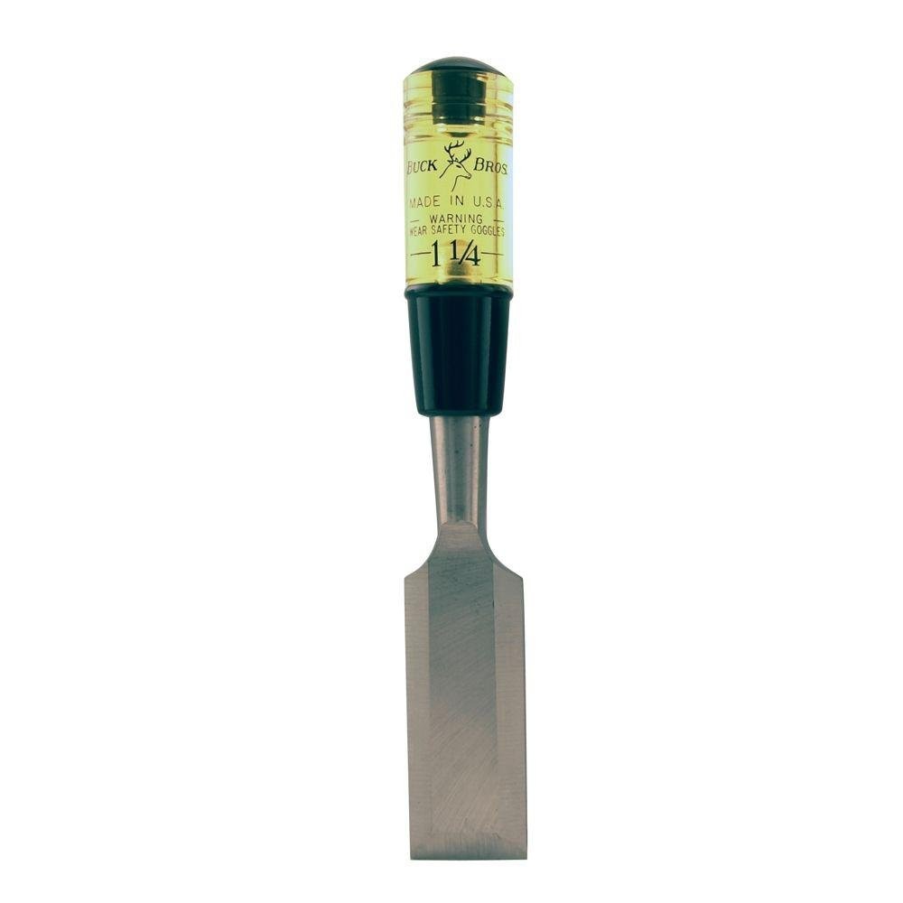 1-1/4″ Wood Chisel 120107BC Tempered Steel Blade Mallet-Safe Handle Carpentry