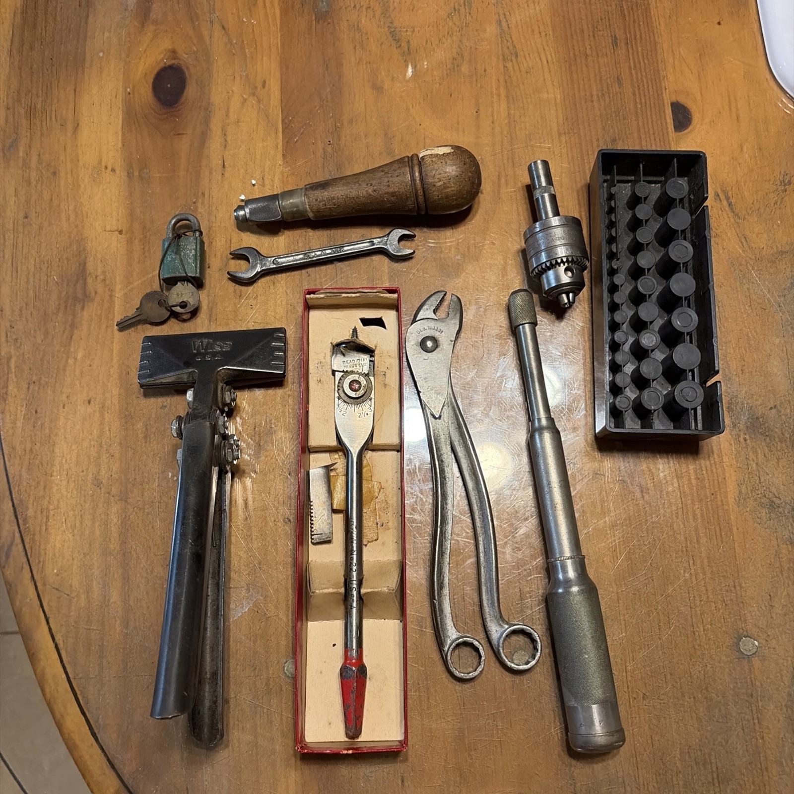 Vtg Lot Of 9 U.S. Made Tools USA Specials Quality Machinist Craftsmen