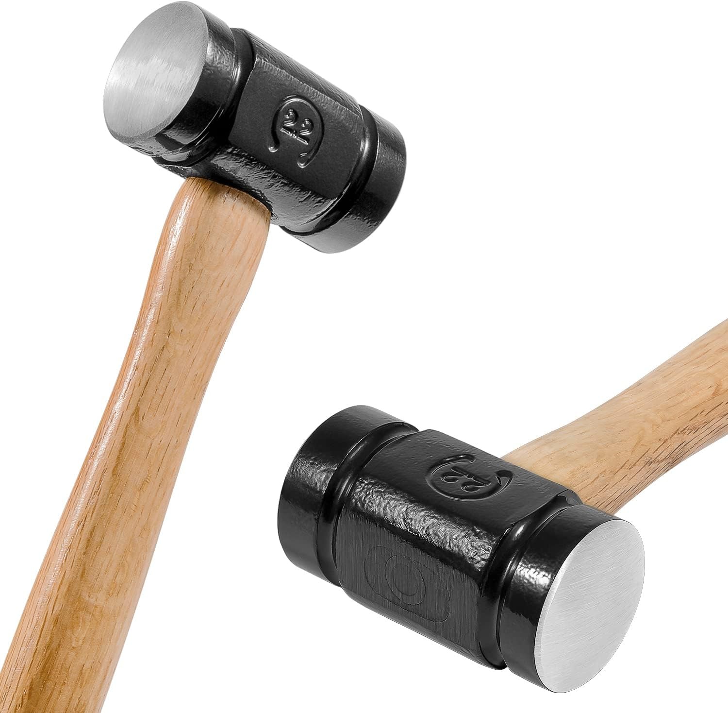 61B36oz Blacksmith Farrier Rounding Hammer Tools for Blacksmithing Forged Tool
