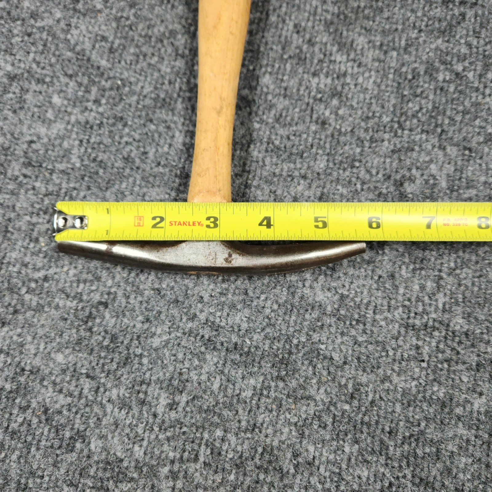 Vintage CS Osborne No 222 Magnetic Tack Hammer 12″ Upholstery Split Head Tool