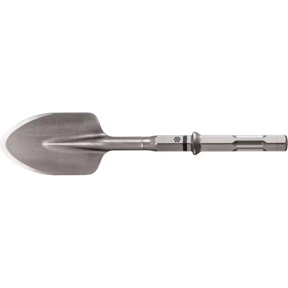 4-1/2 In. X 19 In. X 2 In. TE-H Hex 28 Steel Clay Spade Chisel