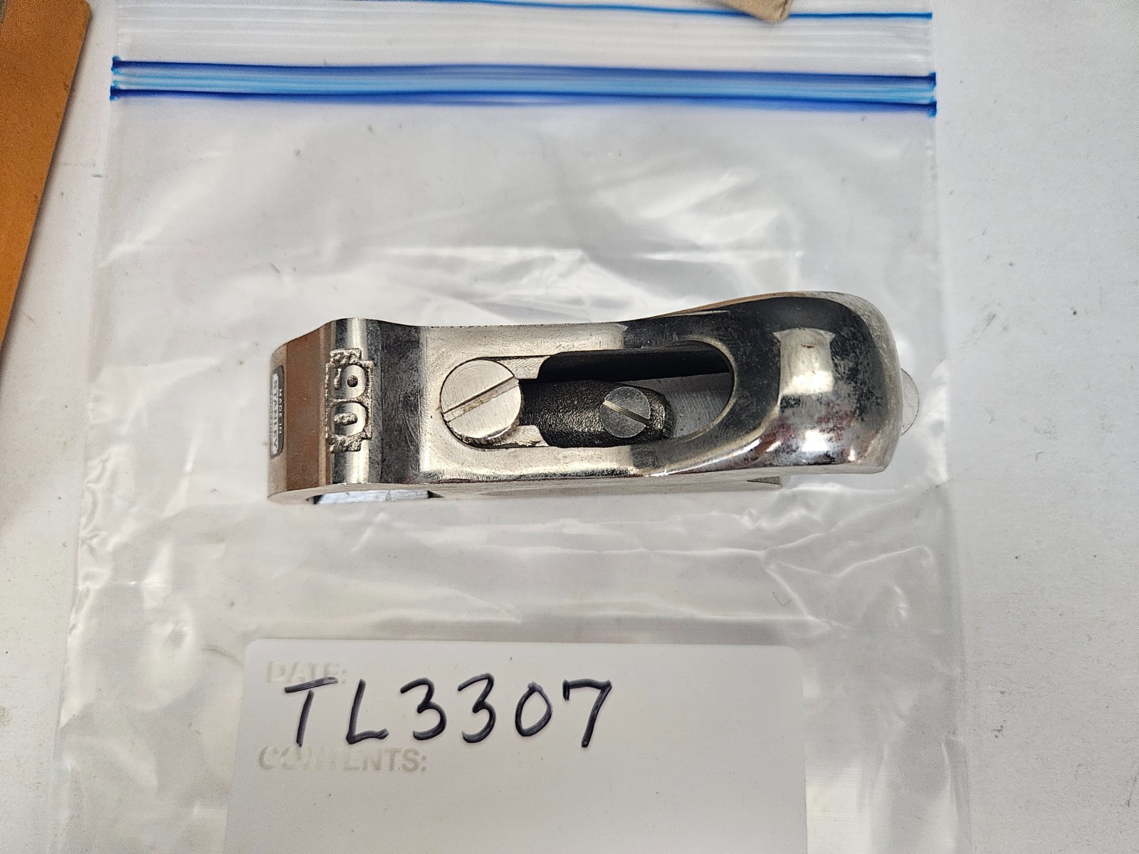 STANLEY #90 BULL NOSE RABBET PLANE USA NEW OLD STOCK (TL3307)