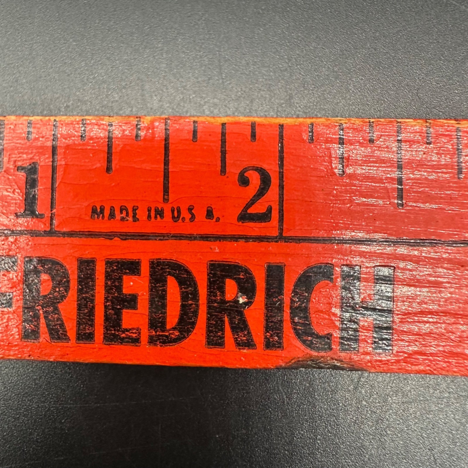 Vintage Folding Yardsticks Ruler TV Appliance Advertising Texas Red Yellow Blue