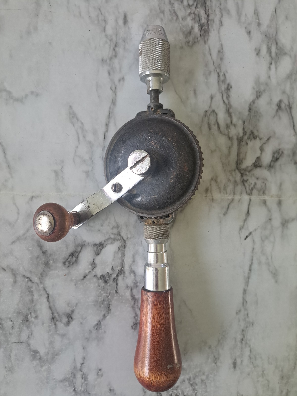 Vintage Yankee North Bros. No 1530A Manual Eggbeater Hand Drill