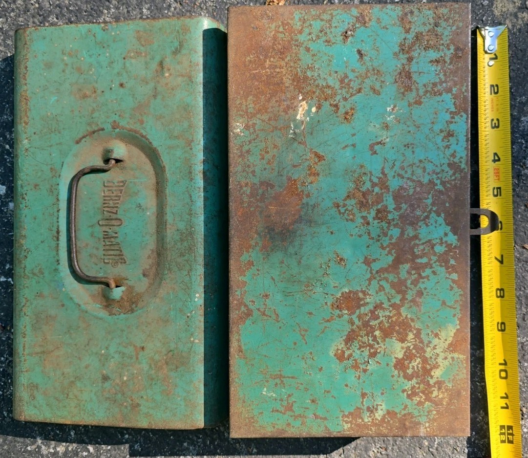 Vintage Green Bernzomatic Metal Case Torch Tool Tackle Box 11″ Industrial Decor