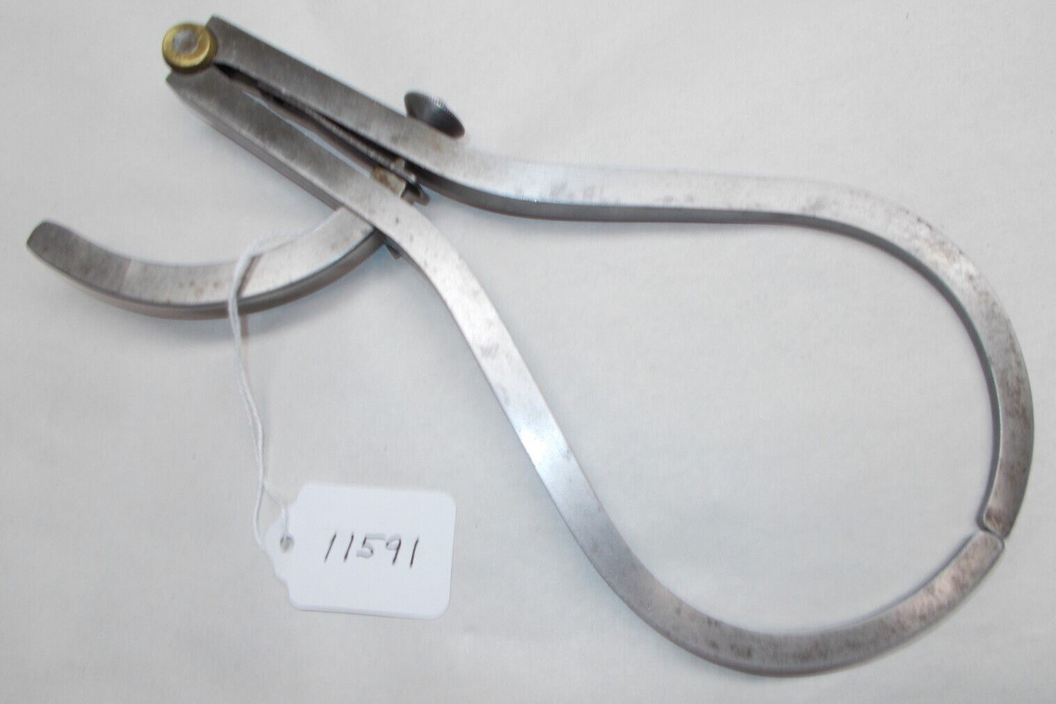 PEXTO (Peck, Stow & Wilcox) 8″ Vtg. Machinist / Woodworker Outside Calipers, USA