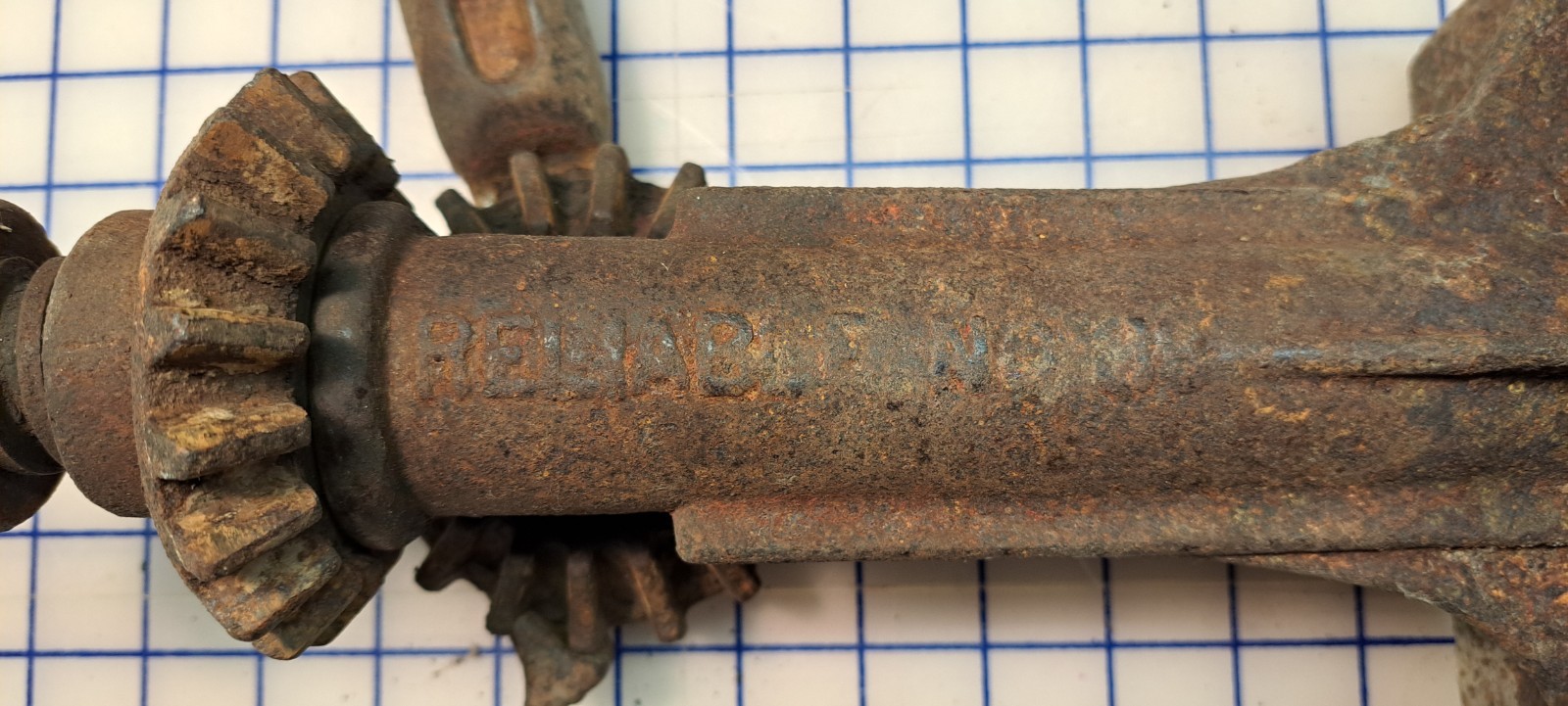 Vintage RELIABLE NO. 38 Cast Iron Car Jack