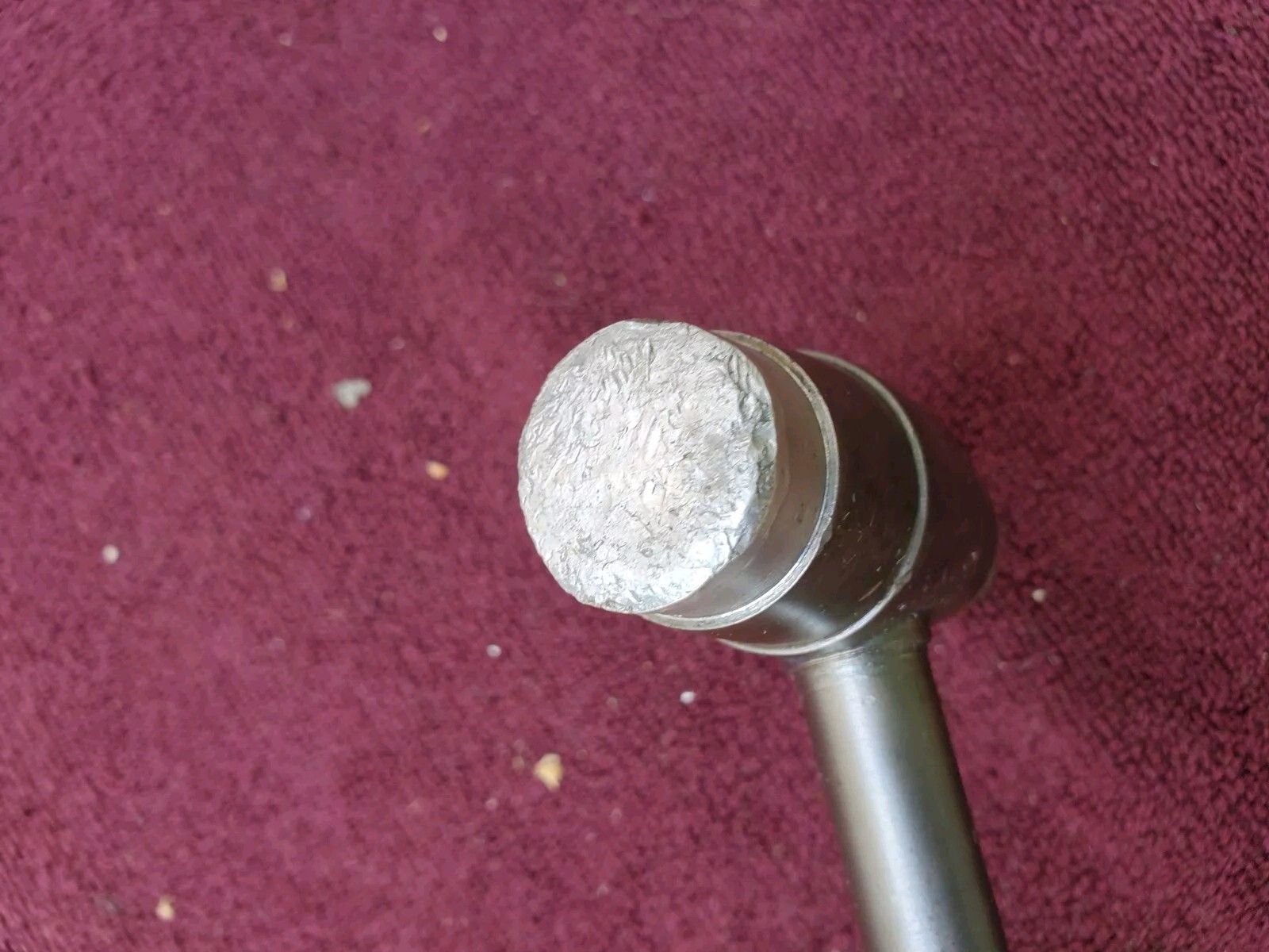 Unmarked Steel Hammer w/Aluminum & Lead Faces, 2 lb 5.9 oz Total Weight