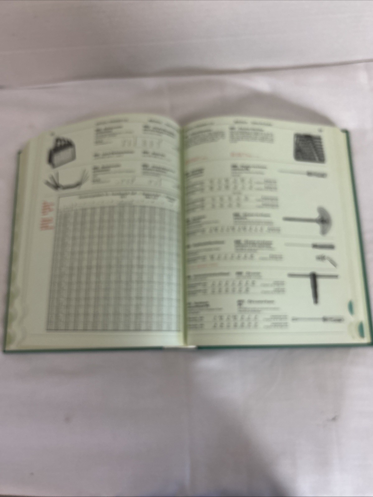 Vintage Brotsch Roegger tools/machinery catalog & Hardcover Book from 1976/81