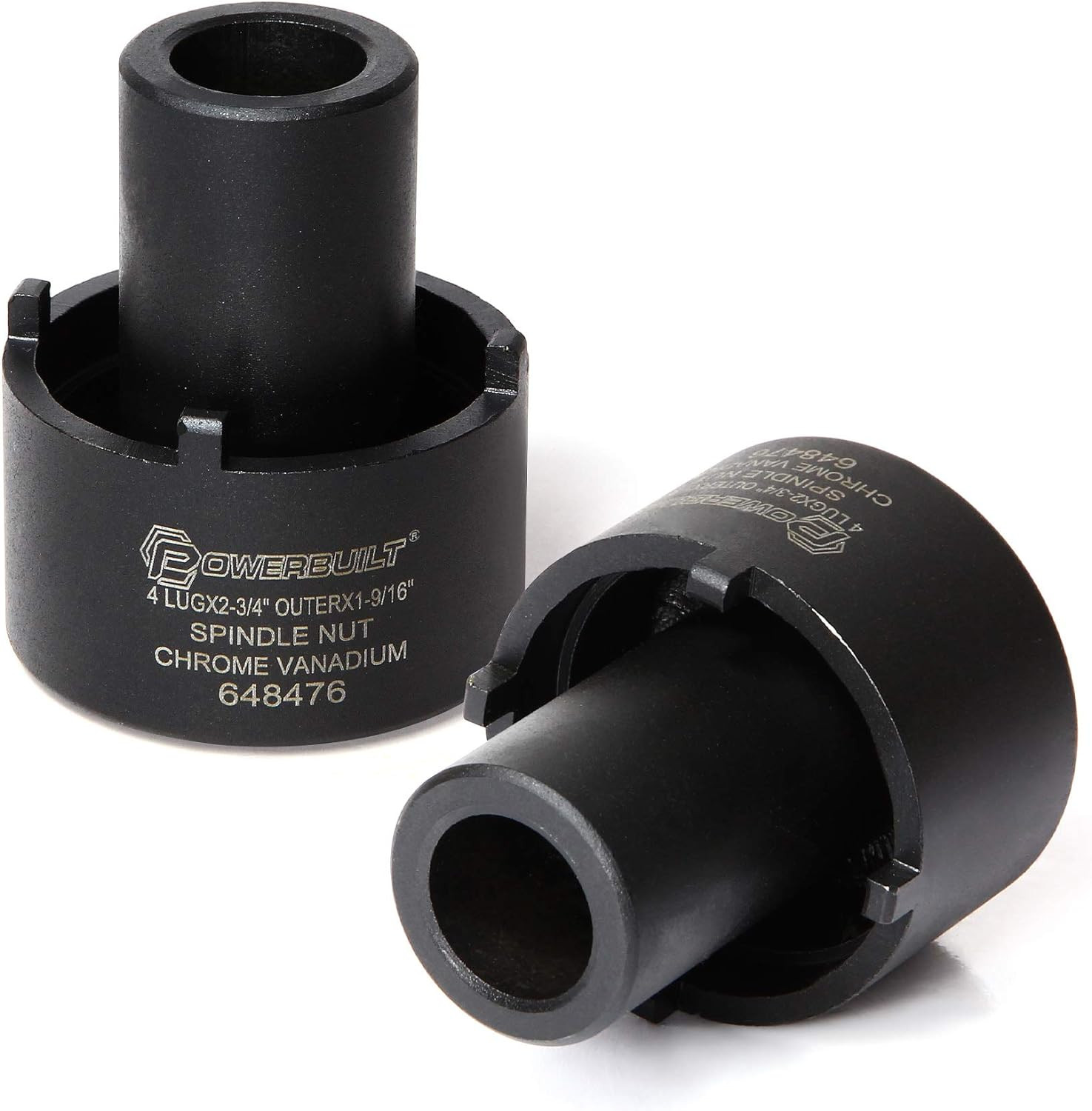 Spindle Nut Socket, 4 Lug, 2-3/4-Inch Outer, Ford, Easy Removal of Spindle Nuts,