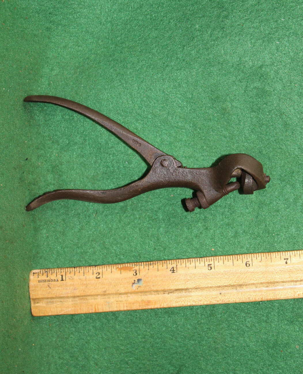 Antique Vintage Chas. Morrill APEX Pistol Grip Saw Set Inv#RS50
