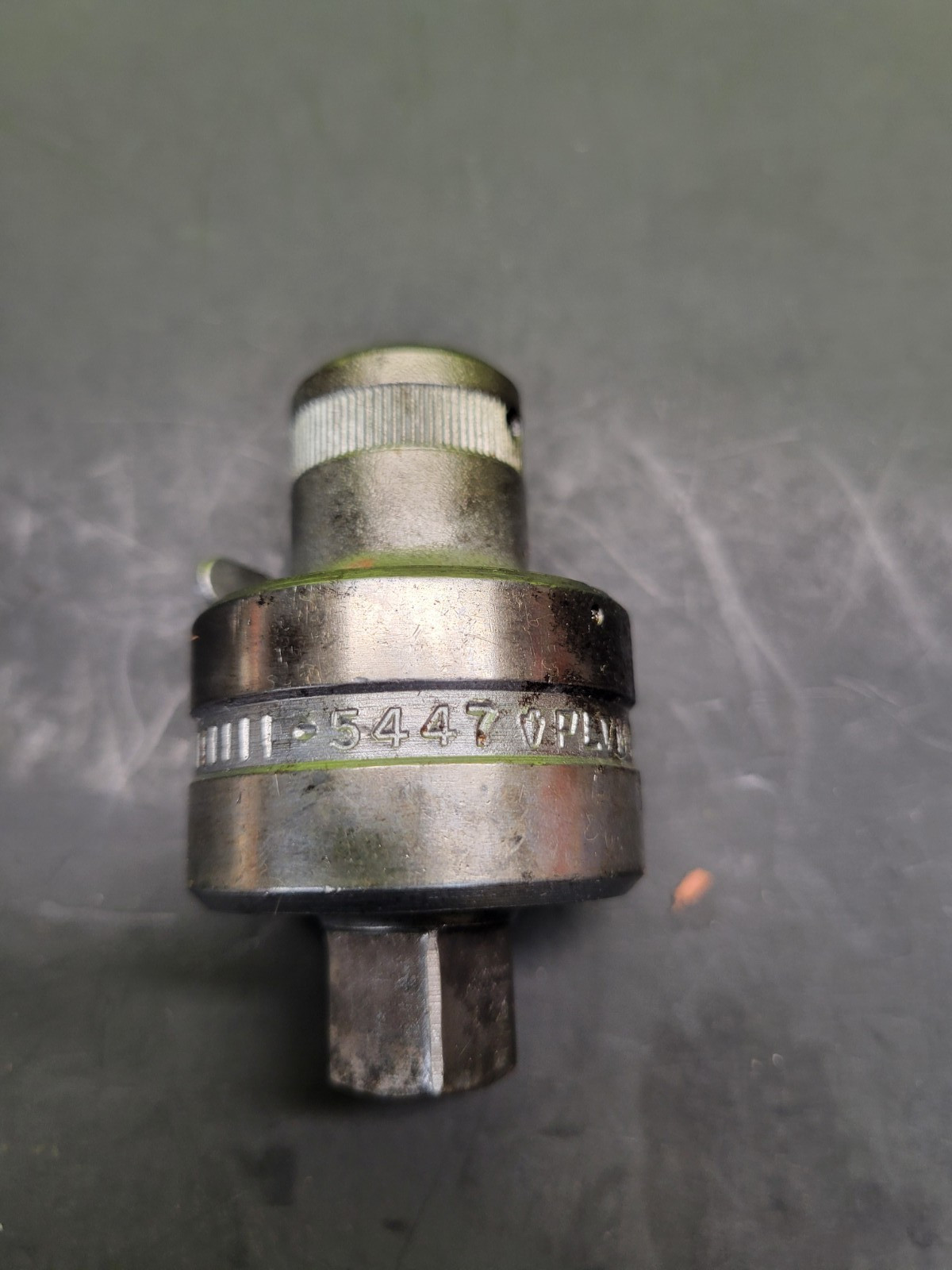 VINTAGE PLUMB TOOL # 5447. 1/2″ DRIVE BREAKER BAR RATCHET ADAPTER