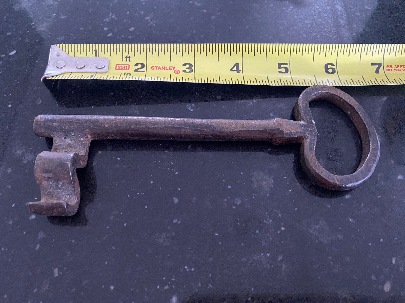 Antique Skeleton Key , 6×1/4 Inches