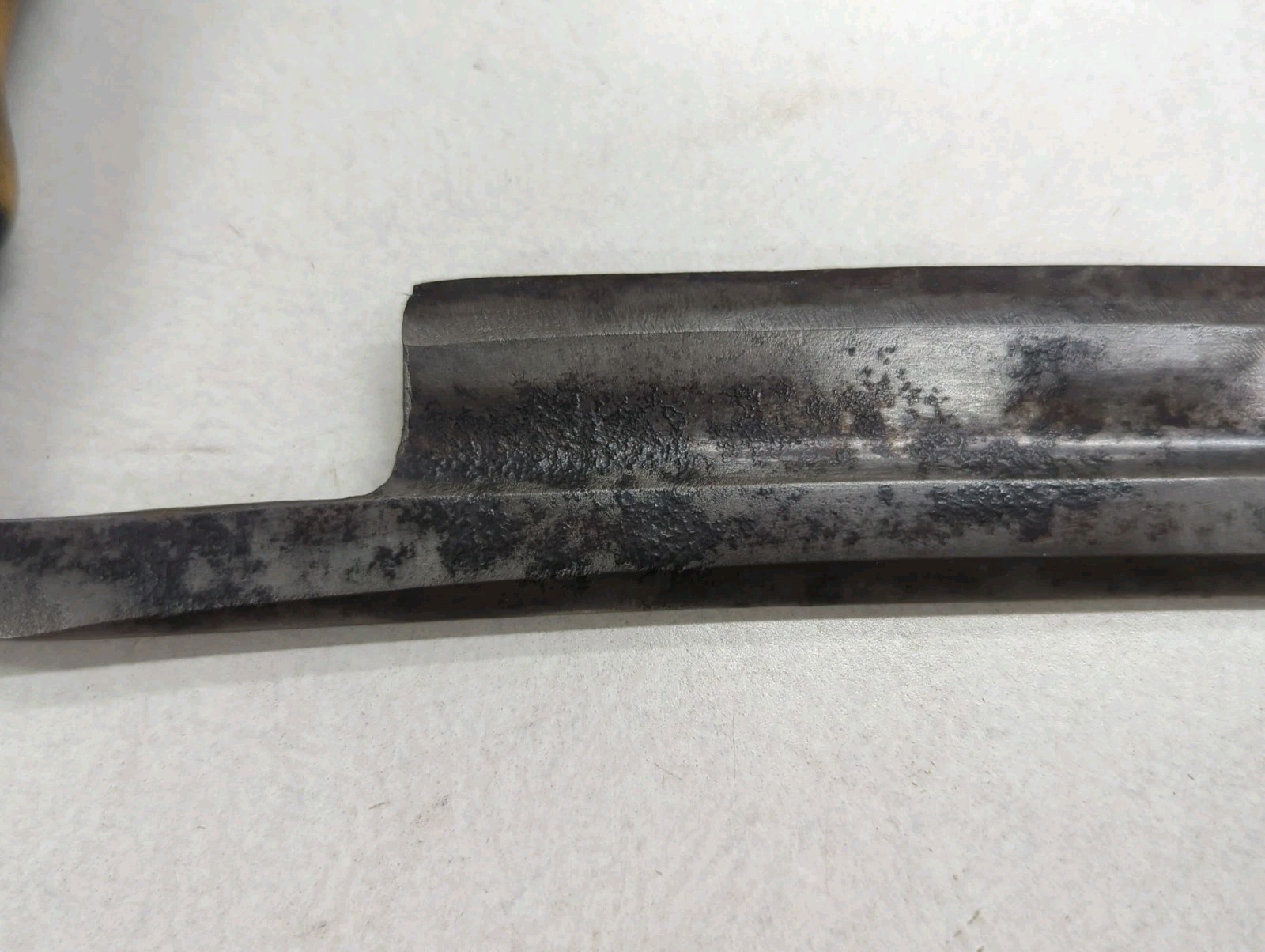 J.P.H. Co. Everkeen 12″ Woodworkers Draw Knife Bar Vintage 18.25″OA Milwaukee WI