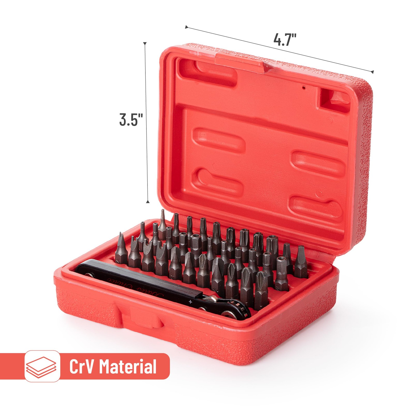 Bates Choice Tamper Proof Torx Bit Set, 13 Pieces T4-T40, Security…