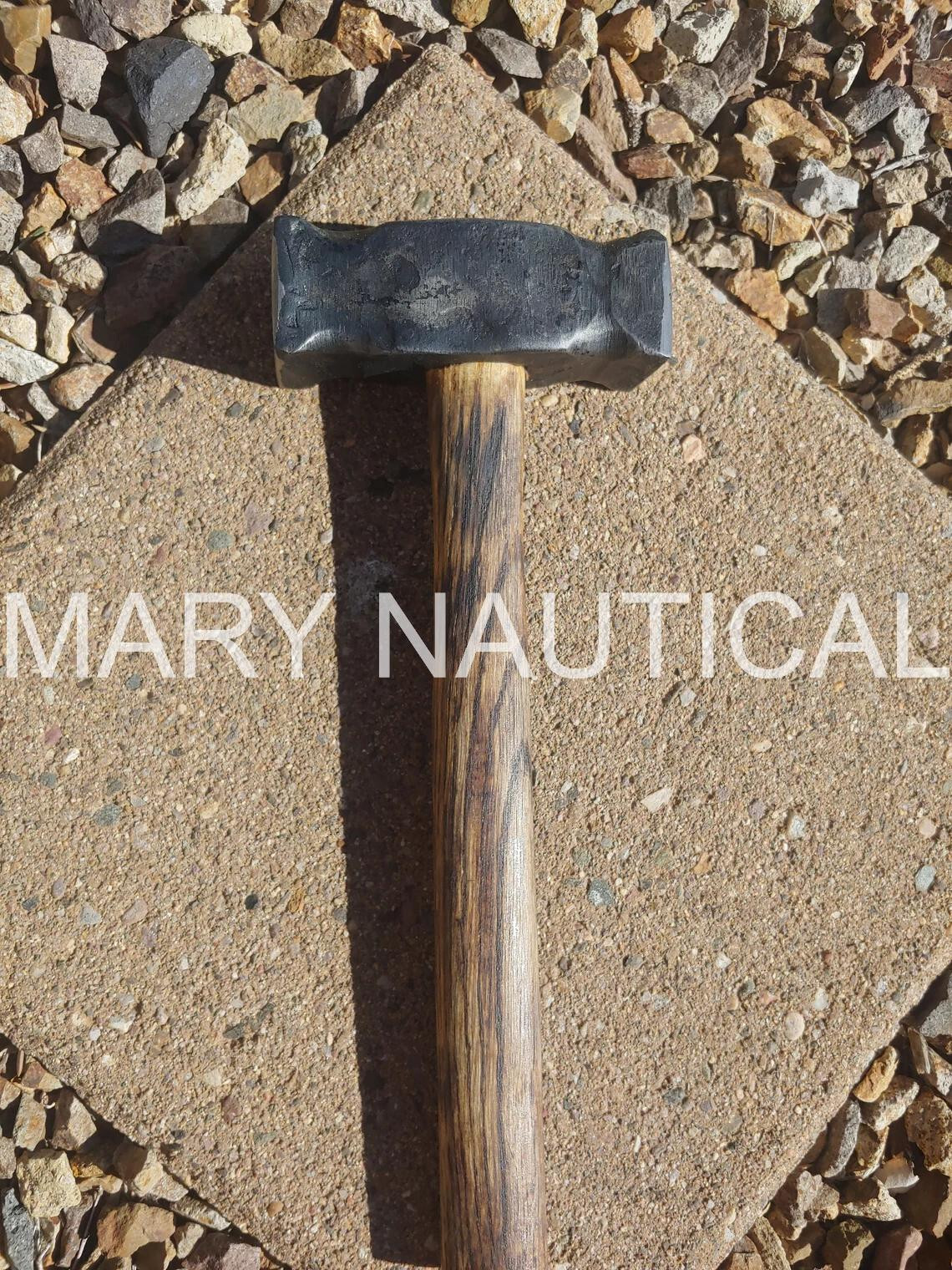 Forging Hammer- Hand Forged Black Smithing Hammer 2.2 lbs. Made of High Carbon