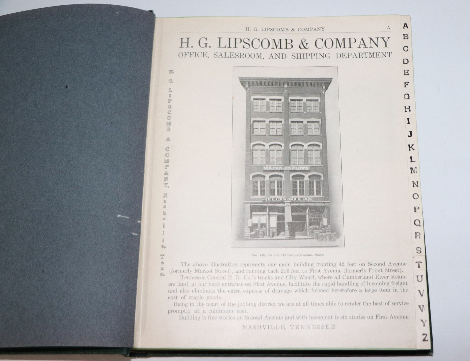 1913 H.G. Lipscomb & Co. Merchandise Catalog, Nashville, TN