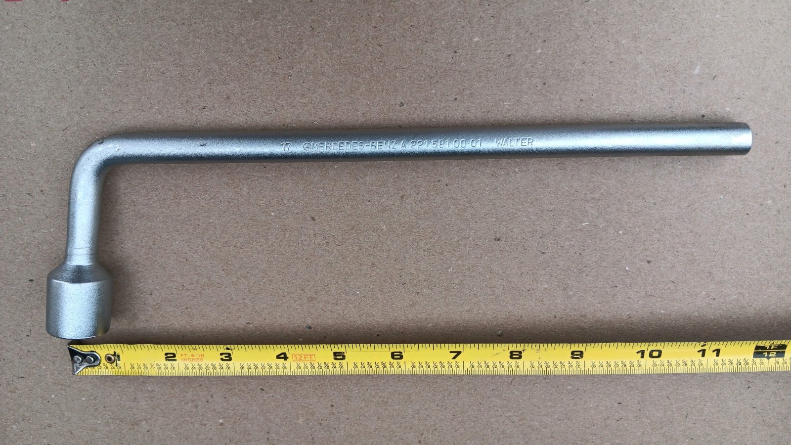 Walter 17mm Lug Wrench Mercedes Benz A2215810001