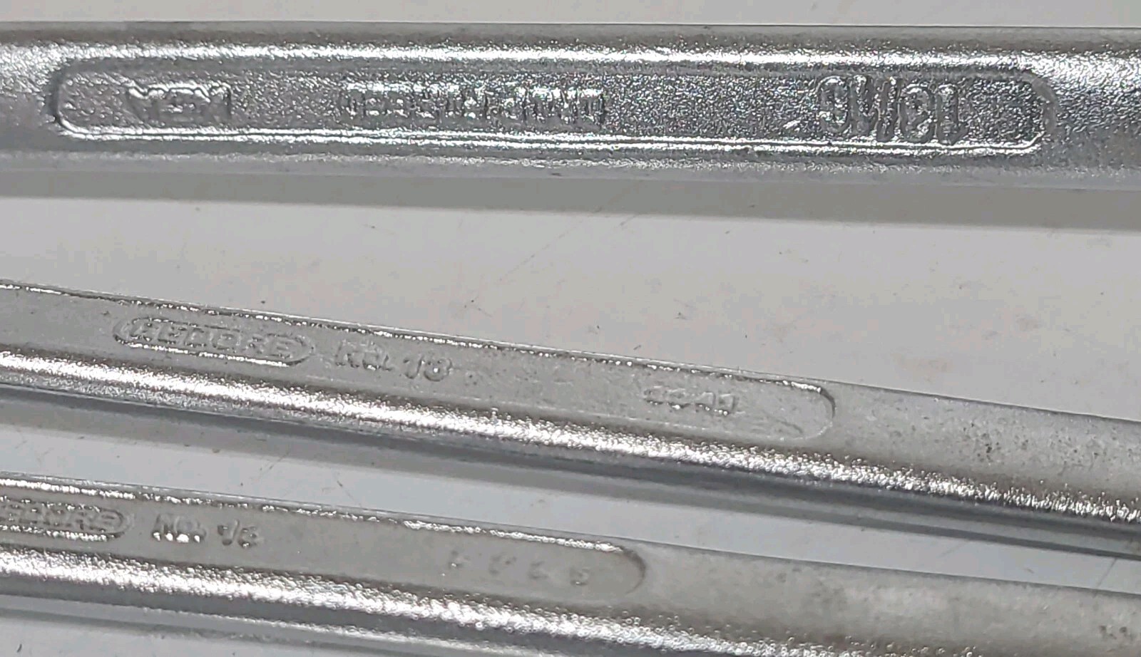 GEDORE Wrench Box End Offset 12-Point Combination 7/8″ – 1/4″. Lot of 7 Wrenches