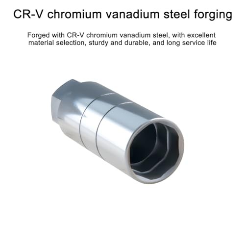 Car Oil Pressure Sensor Socket, 6 Point Automotive Silver Standard Opening