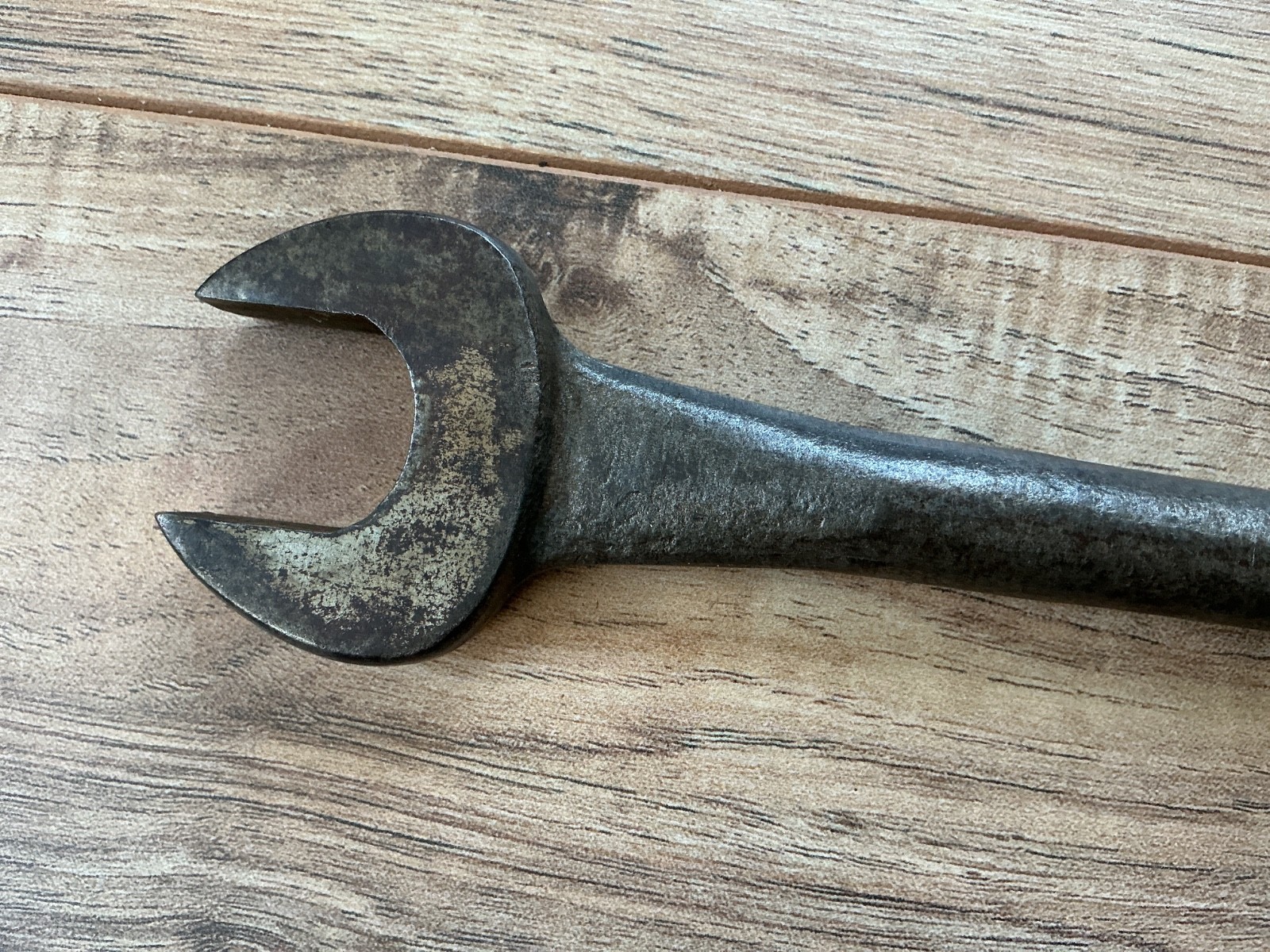 RARE Vintage Hinsdale 1” Round Handle Combination Wrench BE32 14.75″ Length